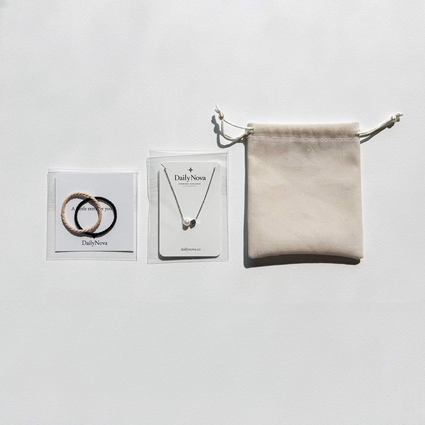 Halo Silver Necklace
