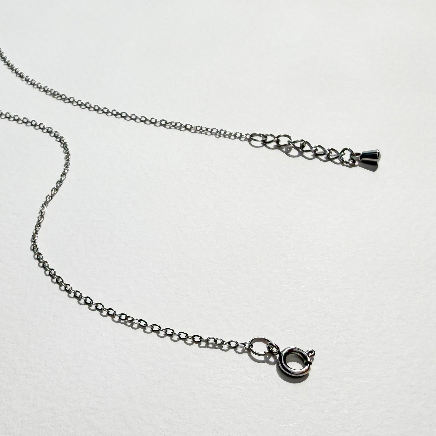 Halo Silver Necklace